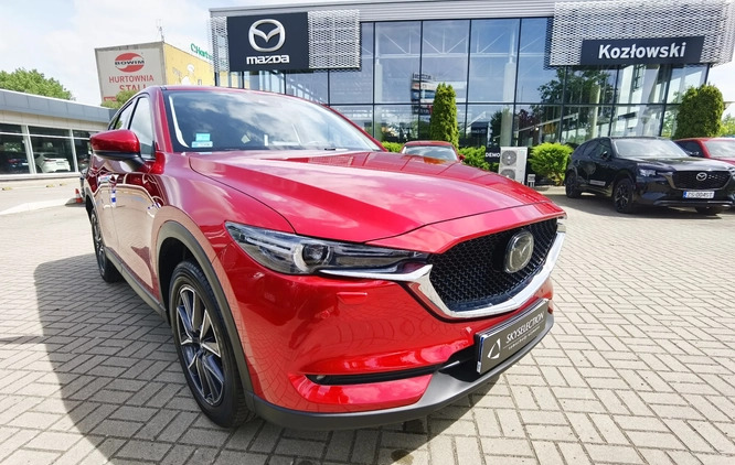 Mazda CX-5 cena 120900 przebieg: 71297, rok produkcji 2018 z Szczecin małe 121